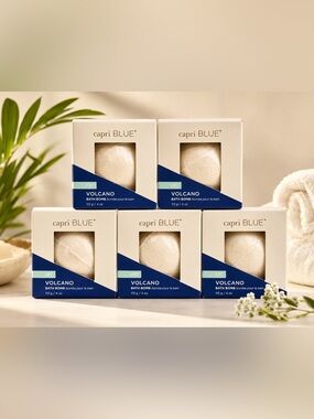 5 for $35 ~ Capri BLUE Volcano Bath Bombs